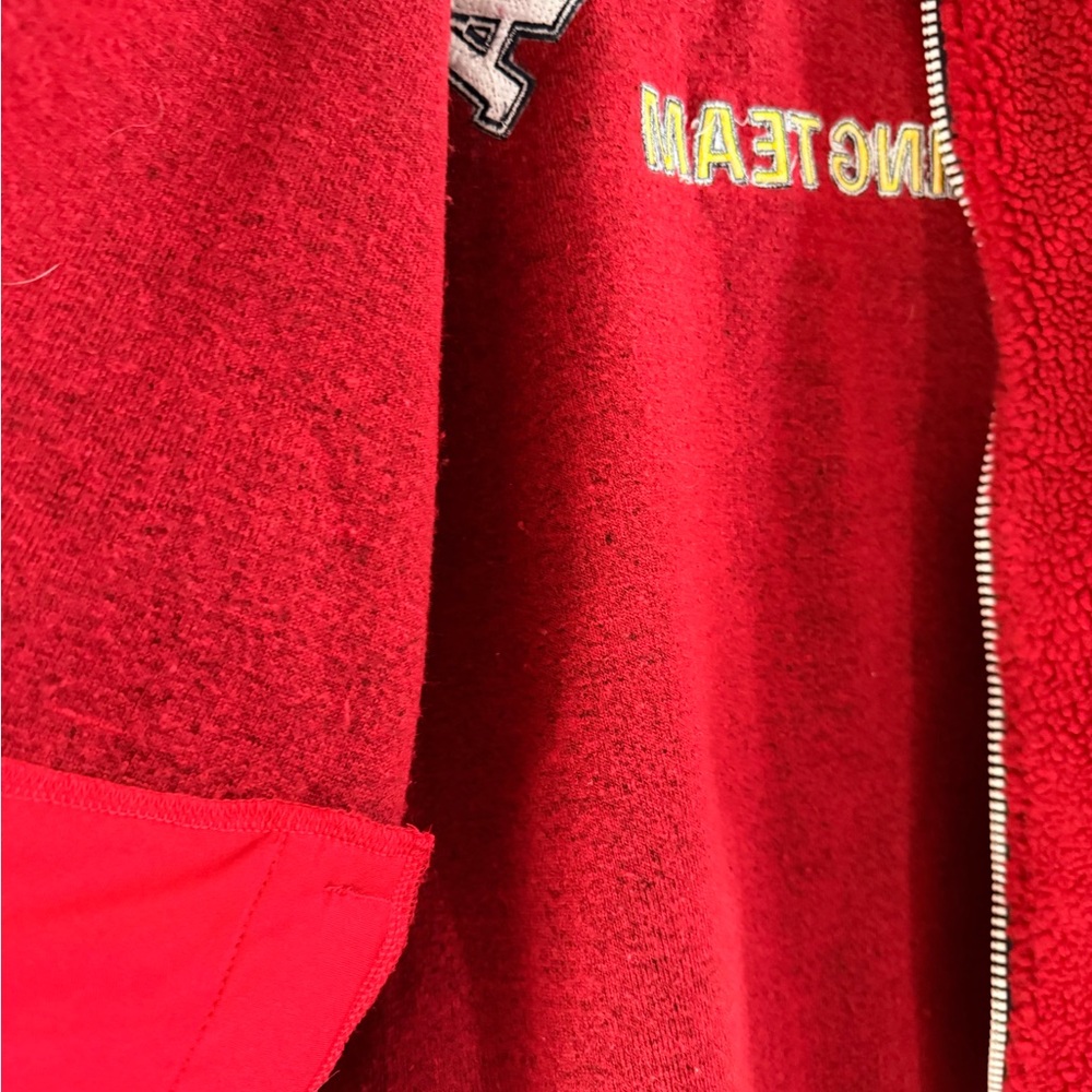 Vintage!!  Nautica x Lil Yachty Fleece Bomber/Varsity Jacket Vibe - Picture 6 of 7